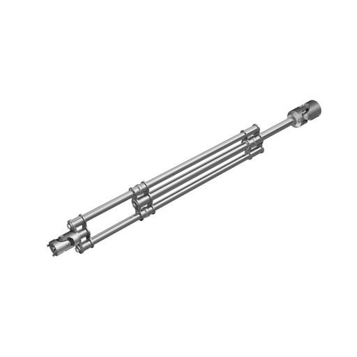 Mayer-DDS-Telescopic axis, Lexium P, T, double with universal joints for P4-1