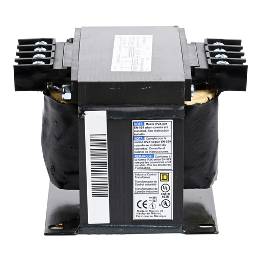 Mayer-DDS-Transformer, Type T, industrial control, 500VA, 1 phase, 240x480V primary, 120V secondary, 115C rise-2
