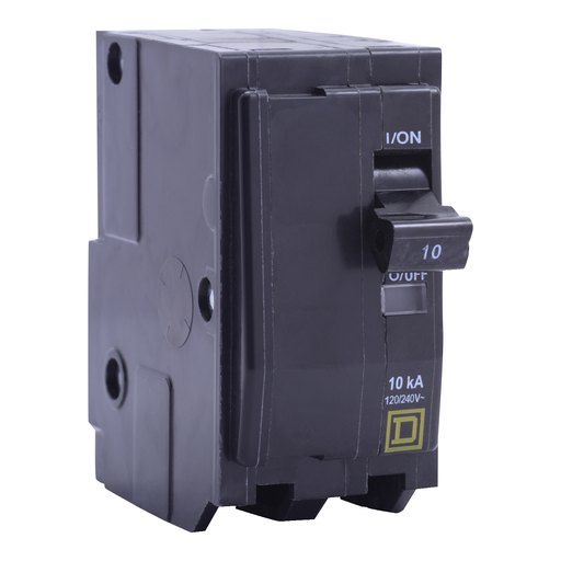 Mayer-DDS-Mini circuit breaker, QO, 15A, 2 pole, 120/240VAC, 10kA, plug in, 50 deg C-1