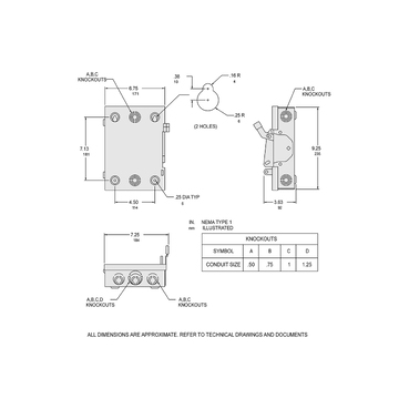 Mayer-DDS-Safety switch, general duty, fusible, 2 pole, 3 wire, 240VAC, 30A, Type 1, with neutral-2