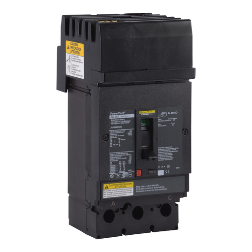 Mayer-DDS-Automatic switch, PowerPacT J, 225A, 2 pole, 600VAC, 18kA, I-Line, magnetic, AC-1