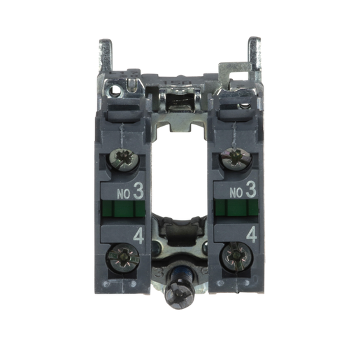 Mayer-DDS-Harmony, 22mm Push Button, XB4B operators, contact block, with mounting collar, 2 NO, screw clamp terminal-2