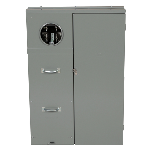 Mayer-DDS-Homeline All In One combination service entrance device, semi flush, ringed socket, manual bypass, UG, 400 A, 30 spaces-2