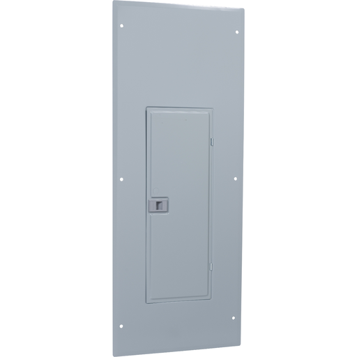 Mayer-DDS-Replacement cover, QO, for 40 space load center, flush, extra long, gray-1