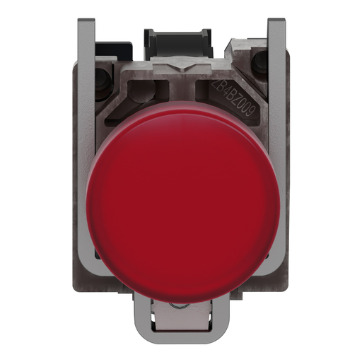 Mayer-DDS-Pilot light, Harmony XB4, protected LED light, red, 22mm, with plain lens, universal LED, 110...120V, set of 100-2