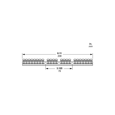 Mayer-DDS-Load center accessory, QO/Homeline, ground bar kit, 23 terminals, with AWG 1-4/0 lug in aluminum or copper-2