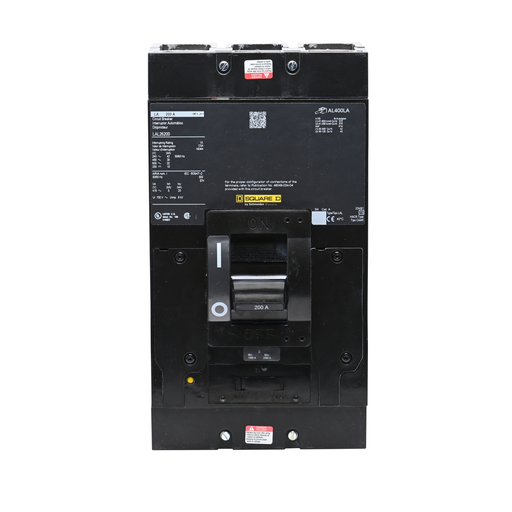 Mayer-DDS-Circuit breaker, LA, 200A, 2 pole, 600VAC, 22kA, 250VDC, 10kA, lugs, thermal magnetic-2