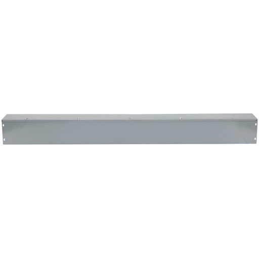 Mayer-DDS-Wireway, Square-Duct, 6 inch by 6 inch, 5 feet long, hinged cover, N1 paint, NEMA 1-2