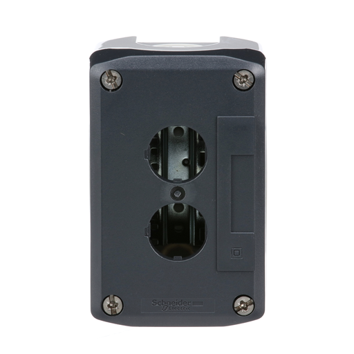 Mayer-DDS-Harmony, enclosure, dark grey lid with light grey base, 2 openings, UL/CSA certified-2