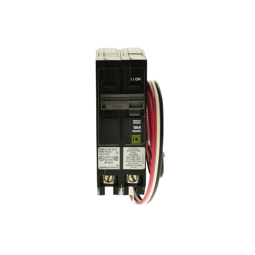 Mayer-DDS-Mini circuit breaker, QO, 20A, 2 pole, 120/240VAC, 10kA, plug in, Powerlink-2