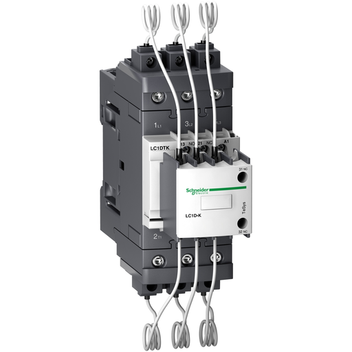 Mayer-DDS-Capacitor contactor, TeSys Deca, 40 kVAR at 400 V/50 Hz, coil 110 V AC 50/60 Hz-1