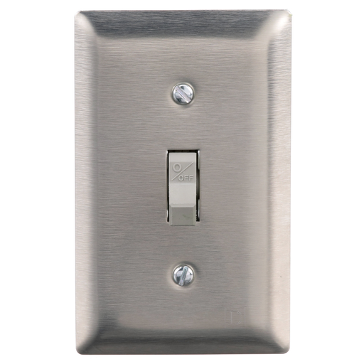 Mayer-DDS-Switch, manual, 30A, 3 pole, 10HP at 575VAC, three phase, toggle operated, no indicator, NEMA 1 stainless steel flush-2