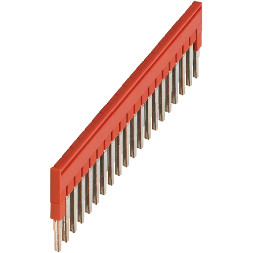 Mayer-DDS-Plug-in bridge, Linergy TR, 20 points, for 2.5mm² terminal blocks, red, 20 way, set of 10-1