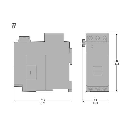 Mayer-DDS-SIL motor starter, TeSys island, 15A at AC-1, 9A at AC-3, 4kW, 5hp, DOL type-2