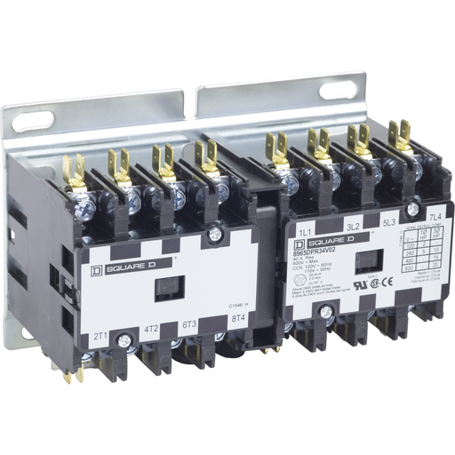 Mayer-DDS-Contactor, Type L, hositing, mechanically held, latch attachment, 24VAC 60 Hz coil-1