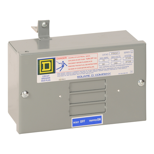Mayer-DDS-Busway, plug in, circuit breaker enclosure, 70A, QO circuit breaker, single phase 3 wire, 3 phase 4 wire-1
