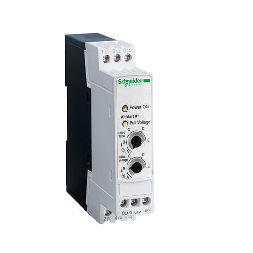 Mayer-DDS-soft starter for asynchronous motor, Altistart 01, ATS01, 3A, 110 to 480V, 0.55 to 1.1kW-1