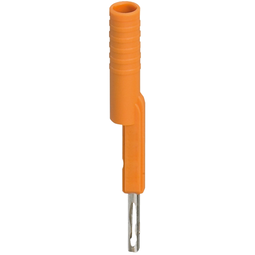 Mayer-DDS-Test adapter, Linergy TR, for 4mm safety test plug, lockable yellow for NSYTRV62TT-1