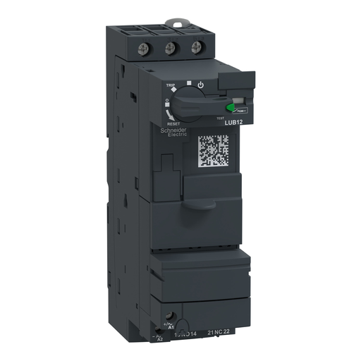 LUB12 - Power base, TeSys Ultra, 12 A, screw clamps control
