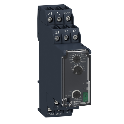 Mayer-DDS-single function relay, Harmony Timer Relays, 8A, 2CO, 0.05s...300h, interval relay, 24...240V AC DC-1