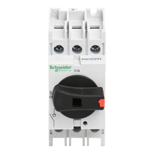Mayer-DDS-Disconnect switch, TeSys VLS, body switch, 60A, 30HP at 480VAC, UL508, three phase, 5kA SCCR, size 1, DIN rail mount-2