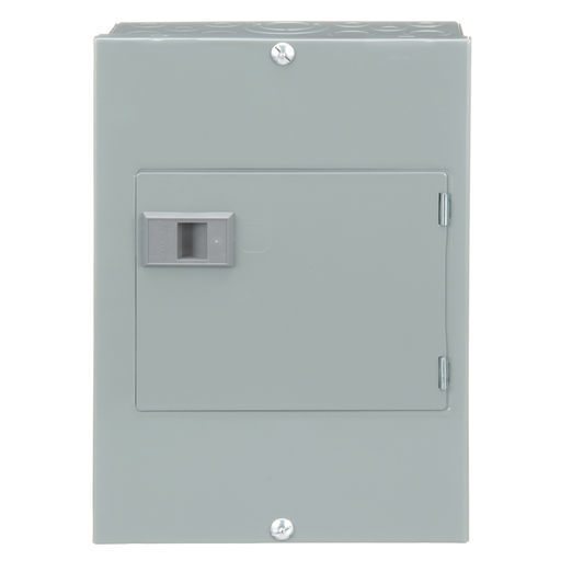 Mayer-DDS-Load center, QO, 1 phase, 8 spaces, 16 circuits, 100A fixed main lugs, NEMA1, door surface cover, Cu bus-2