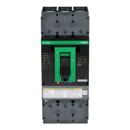 Mayer-DDS-Automatic switch, PowerPact L, 400A, 3 pole, 600VAC, 50kA, lugs, magnetic-2