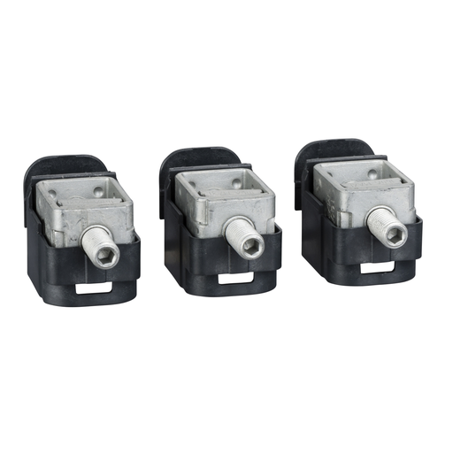Mayer-DDS-Steel bare cable connectors, ComPacT NSX, for 1 cable 1.5mm² to 95mm², 160A, set of 3 parts-1