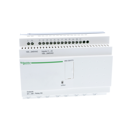 Mayer-DDS-compact smart relay, Zelio Logic SR2 SR3, 20 IO, 100 to 240V AC, no clock, no display-2