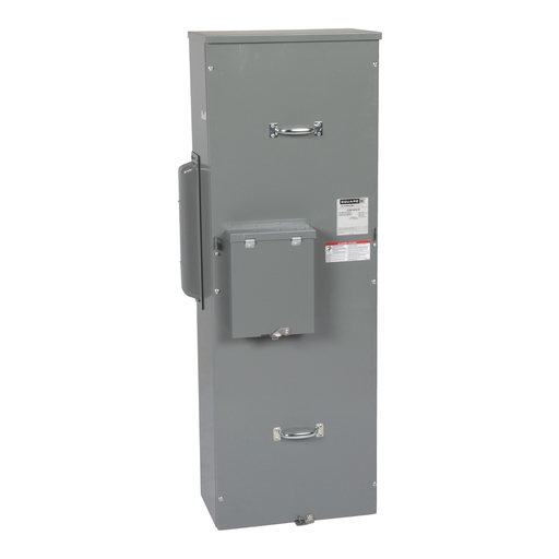 EZM1600CB - Main circuit breaker unit, EZ Meter-Pak, 600A, 120/240VAC, 1ph/3W, 600A bus, 65kA, OH/UG, Type 3R