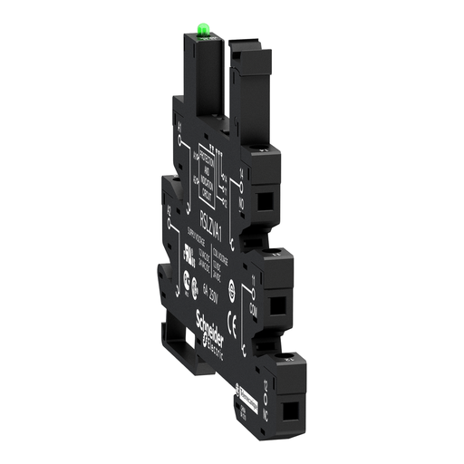 Mayer-DDS-socket equipped with LED and protection circuit, Harmony Electromechanical Relays, for RSL1 relays, srew connec to r, 12 to 24V AC DC-2