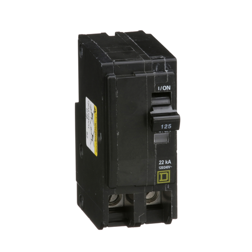 Mayer-DDS-Mini circuit breaker, QO, 125A, 2 pole, 120/240VAC, 22kA, plug in-2
