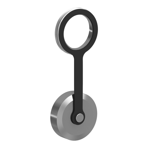 Mayer-DDS-Protection cover, Harmony XB5, metal, silver, for RJ45 and USB ports-3