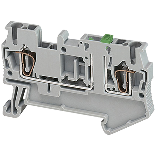 Mayer-DDS-Terminal block, Linergy TR, spring type, knife disconnect, 2 points, 2.5mm², grey-1