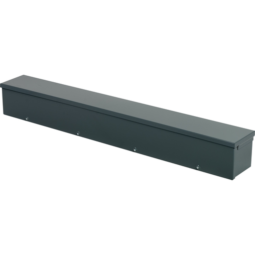 Mayer-DDS-Wireway, Square-Duct, raintight trough, 6 inch by 6 inch, 4 feet long, NEMA 3R-1