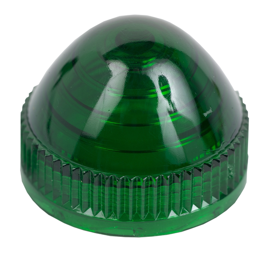 Mayer-DDS-30mm Push Button, Types K or SK, pilot light lens, plastic domed, green-2