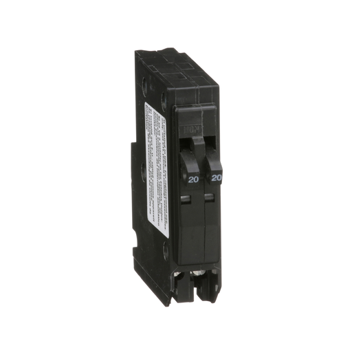 Mayer-DDS-Tandem mini circuit breaker, QO, 2 x 1 pole at 20A, 120/240VAC, 10kA, plug in-2