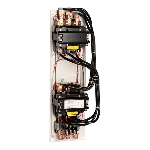 Mayer-DDS-NEMA Starter, Type S, reversing, vertical, Size 5, 270A, 200HP at 575VAC, 10kA SCCR, 3 phase, 3 pole, melting alloy overload, 120VAC coil, open [TAA]-1