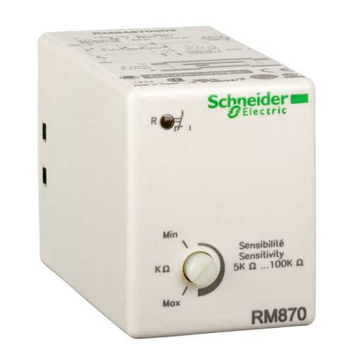 Mayer-DDS-Industrial measurement and relay, Harmony relay, plug-in liquid level control relay RM84, 8 pins, 24V AC, 1 C/O-1
