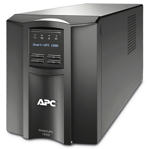 Mayer-DDS-APC Smart-UPS, Line Interactive, 1000VA, Tower, 120V, 8x NEMA 5-15R outlets, SmartConnect Port+SmartSlot, AVR, LCD-1