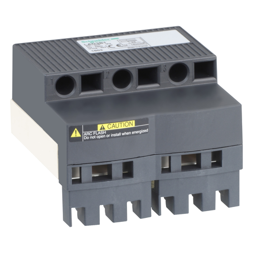 Mayer-DDS-Upstream terminal block,TeSys Deca Fram 2,power supply of 1 or 2 power splitter boxes,16 mmÂ²,for GV2ME**3-1