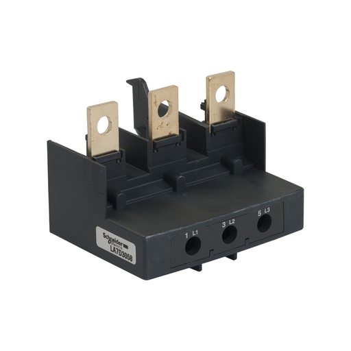 Mayer-DDS-Adapter terminal block,TeSys Deca,for direct mounting of LR2D1**/LR3D1** on LC1D115-D150-1