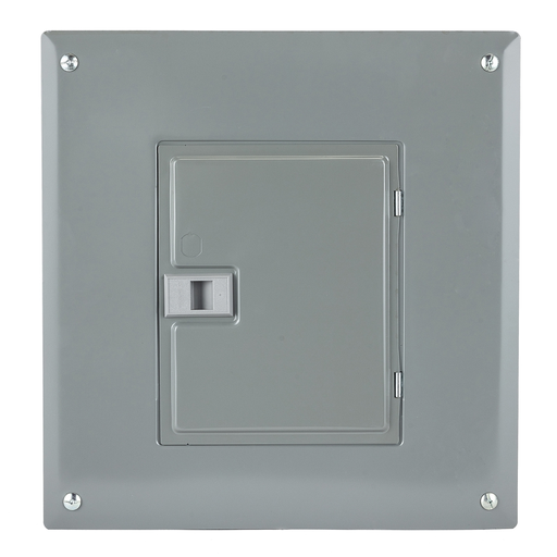 Mayer-DDS-Load center, QO, 1 phase, 12 spaces, 24 circuits, 125A convertible main lugs, PoN, NEMA1, gnd bar, combo cover-2