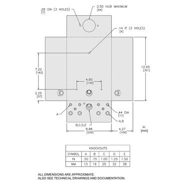 Mayer-DDS-Load center, QO, 1 phase, 8 spaces, 16 circuits, 100A fixed main lugs, NEMA3R, Cu bus-2