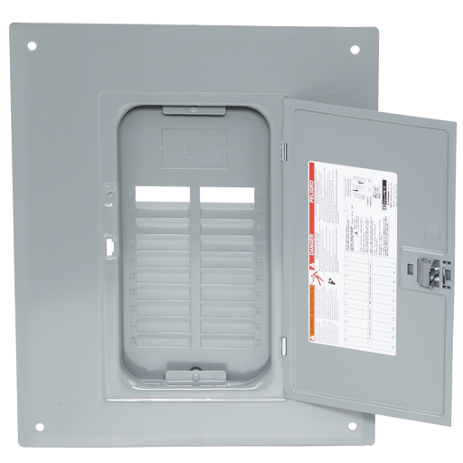 Mayer-DDS-Replacement cover, QO, for 20 space load center with 125A mains, flush, gray-2