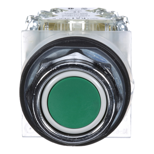 Mayer-DDS-30mm Push Button, Type K, push button, full guard, green, 1 NO and 1 NC-2