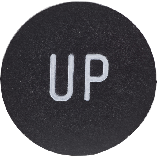 9001B253 - PUSH BUTTON LEGEND PLATE 30MM T-B