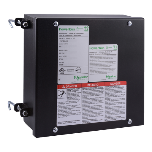 Mayer-DDS-Plug-in unit, Powerbus Busway, tap box, 100A, NEMA 1, 4A config-1