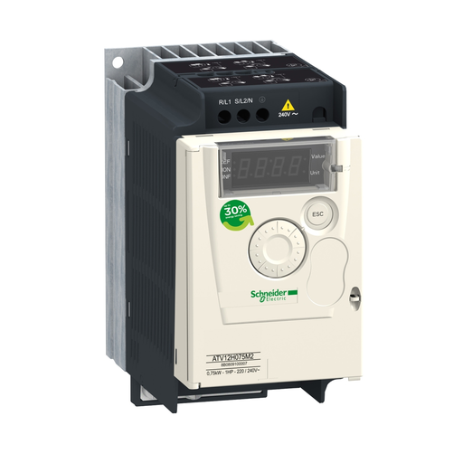 Mayer-DDS-variable speed drive, Altivar 12, 0.55kW, 0.75hp, 200 to 240V, 1 phase, with heat sink-1