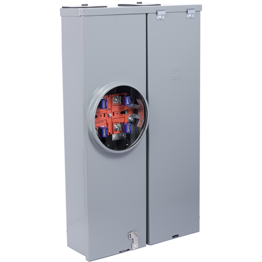 Mayer-DDS-All in one, Homeline, CSED, ringless socket, 100A, surface mount, 16 spaces, 24 circuits, 10kA SCCR, no bypass-2